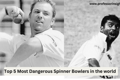 Top 5 Most Dangerous Spinner Bowlers in the world