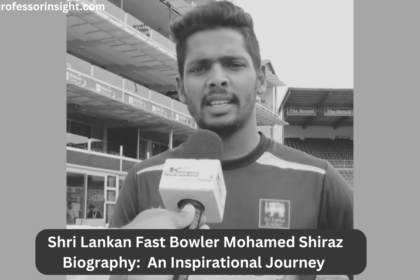 Shri Lankan Fast Bowler Mohamed Shiraz Biography An Inspirational Journey